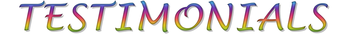 TESTIMONIALS
